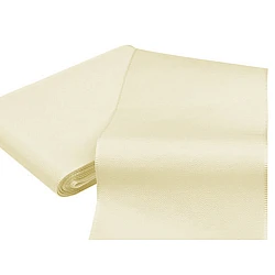 Panglică din tafta, lățime 10,8 cm - Crem deschis (10 Metri)