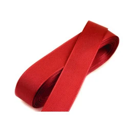 Panglică din tafta, lățime 20 mm - Roșu (10 Metri)