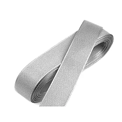 Panglică din tafta, lățime 15 mm - Gri foarte deschis (10 Metri)