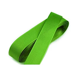 Panglică din tafta, lățime 15 mm - Verde lime (10 Metri)