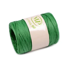Rafie pentru impletit genti 5-8 mm - Verde irlandez (1 Bucată)