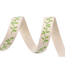 Panglica de bumbac latime 10 mm - Ecru deschis (5 Metri)