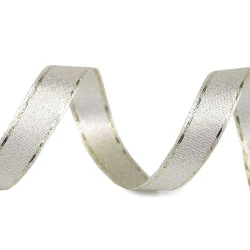 Panglica cu lurex latime 15 mm - Auriu deschis (10 Metri)