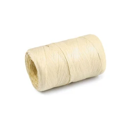 Rafie pentru impletit genti - natural, latime 5-8 mm - Bej foarte deschis (1 Bucată)