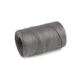 Rafie pentru impletit genti - natural, latime 5-8 mm - Gri neutral (1 Bucată)