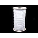 Elastic confecții, lățime 6-7 mm - Alb (300 Metri)