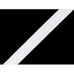 Elastic confecții, lățime 9 mm - Alb (300 Metri)