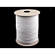Elastic confecții, lățime 18 mm - Alb (100 Metri)