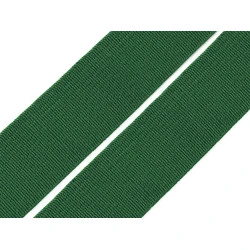 Elastic lat țesut, diverse culori, lățime 20 mm - Verde închis (25 Metri)