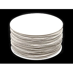 Elastic rotund, ø1,2 mm - Crem foarte deschis (50 Metri)