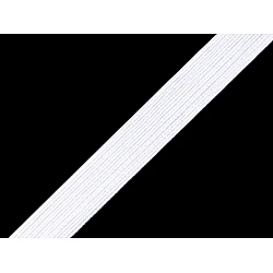 Elastic confecții,, lățime 11 mm - Alb (300 Metri)