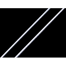 Elastic rotund, ø1 mm - Alb (25 Metri)