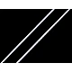 Elastic rotund, ø1 mm - Alb (25 Metri)
