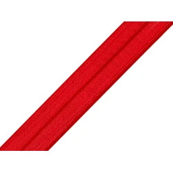 Elastic bias, lățime 18 mm - Roșu (5 Metri)
