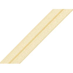 Elastic bias, lățime 18 mm - Galben vanilie (25 Metri)