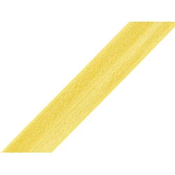 Elastic bias, lățime 20 mm - Galben (1 Metru)