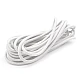 Elastic rotund, ø3 mm, 3 m/buc - Alb (1 Buchet)