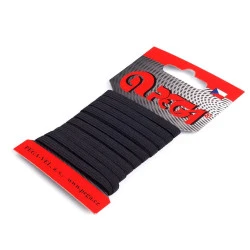 Elastic simplu confecții, lățime  5 mm, 7 mm - Negru (1 Card)