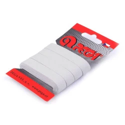 Elastic simplu confecții, lățime 11 mm - Alb (1 Card)