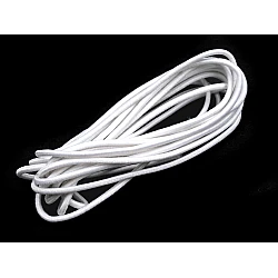 Elastic rotund, ø2 mm, 3 m/buc - Alb (1 Buchet)