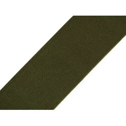 Elastic lat țesut, diverse culori, lățime 50 mm - Verde pădurar (25 Metri)