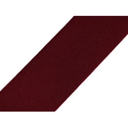 Elastic lat țesut, diverse culori, lățime 50 mm - Bordo deschis (25 Metri)