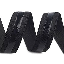 Elastic cu bandă siliconică, lățime 20 mm - Negru (20 Metri)