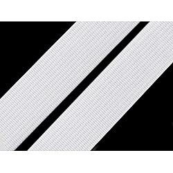 Elastic lat, lățime 19 mm - Alb (25 Metri)