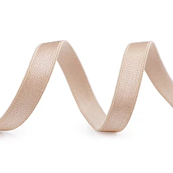 Elastic satinat / bretele sutien, lățime 10 mm - Nude (25 Metri)