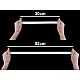 Elastic lat, lățime 20 mm - Negru (25 Metri)