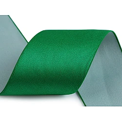 Elastic satinat, lățime 50 mm - Verde (1 Metru)