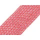 Bandă elastica croșetată tutu, lățime 7 cm - Roșu (1 Metru)