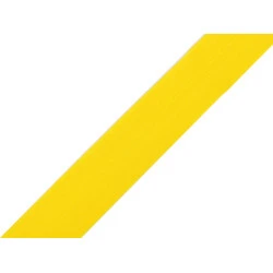 Elastic bias, lățime 20 mm - Galben (1 Metru)