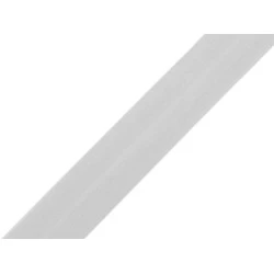 Elastic bias, lățime 20 mm - Gri foarte deschis (20 Metri)