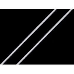 Elastic rotund, ø1,2 mm - Alb (45 Metri)