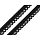 Elastic decorativ, lățime 15 mm - Negru (20 Metri)