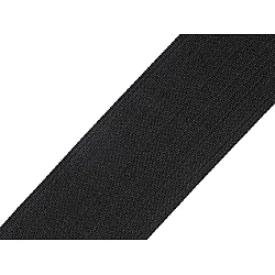Elastic lat, lățime 45 mm - Negru (20 Metri)