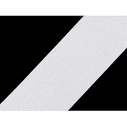 Elastic lat, lățime 45 mm - Alb (20 Metri)