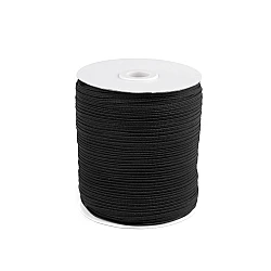 Elastic confecții,, lățime 4 mm - Negru (5 Metri)