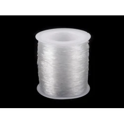 Fir elastic rotund ø0,8 mm - Transparent (1 Bucată)