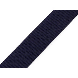 Banda elastica moale 38 mm - Albastru închis (1 Metru)