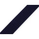 Banda elastica moale 30 mm - Albastru închis (1 Metru)