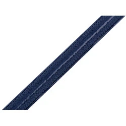 Banda elastica cu silicon 10mm - Albastru închis (10 Metri)