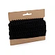 Elastic cu ochrti latime 13 mm - Negru (18 Metri)