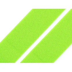 Elastic țesut moale lățime 25 mm - Verde neon (20 Metri)