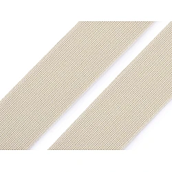 Elastic țesut moale lățime 25 mm - Bej deschis (1 Metru)