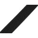 Banda elastica 25 mm - Negru (1 Metru)