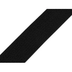 Banda elastica 40 mm - Negru (1 Metru)
