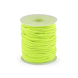 Elastic rotund ø2 mm - Galben verzui strident (25 Metri)