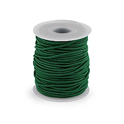 Elastic rotund ø2 mm - Verde închis (25 Metri)